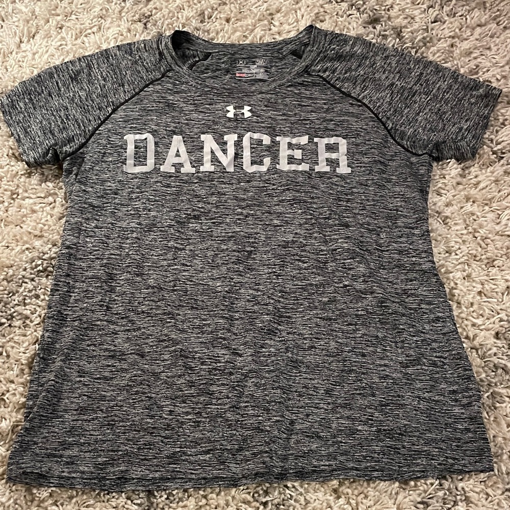 Under‎ Armour Heathered Gray Dancer Tee